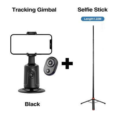 🎥 GlowTrack AutoGimbal – Smart Face Tracking Phone Stabilizer