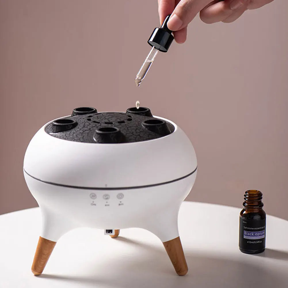 🌊 GlowMist AquaJelly Humidifier – 250ml Essential Oil Diffuser & LED Mood Light