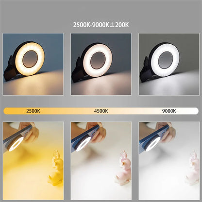 💡 GlowLite MagRing – Magnetic Clip-On Selfie Light for iPhone & Android