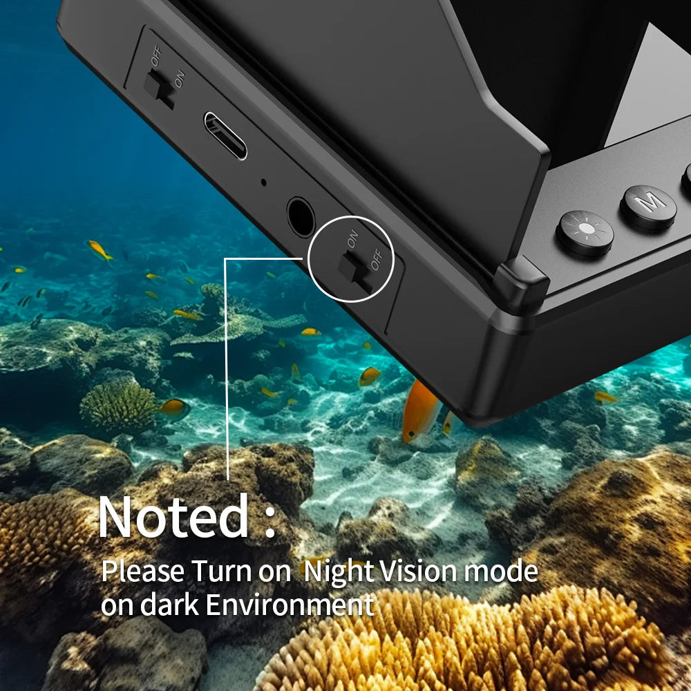 🎣 GlowScan – 4.3” Portable Fish Finder