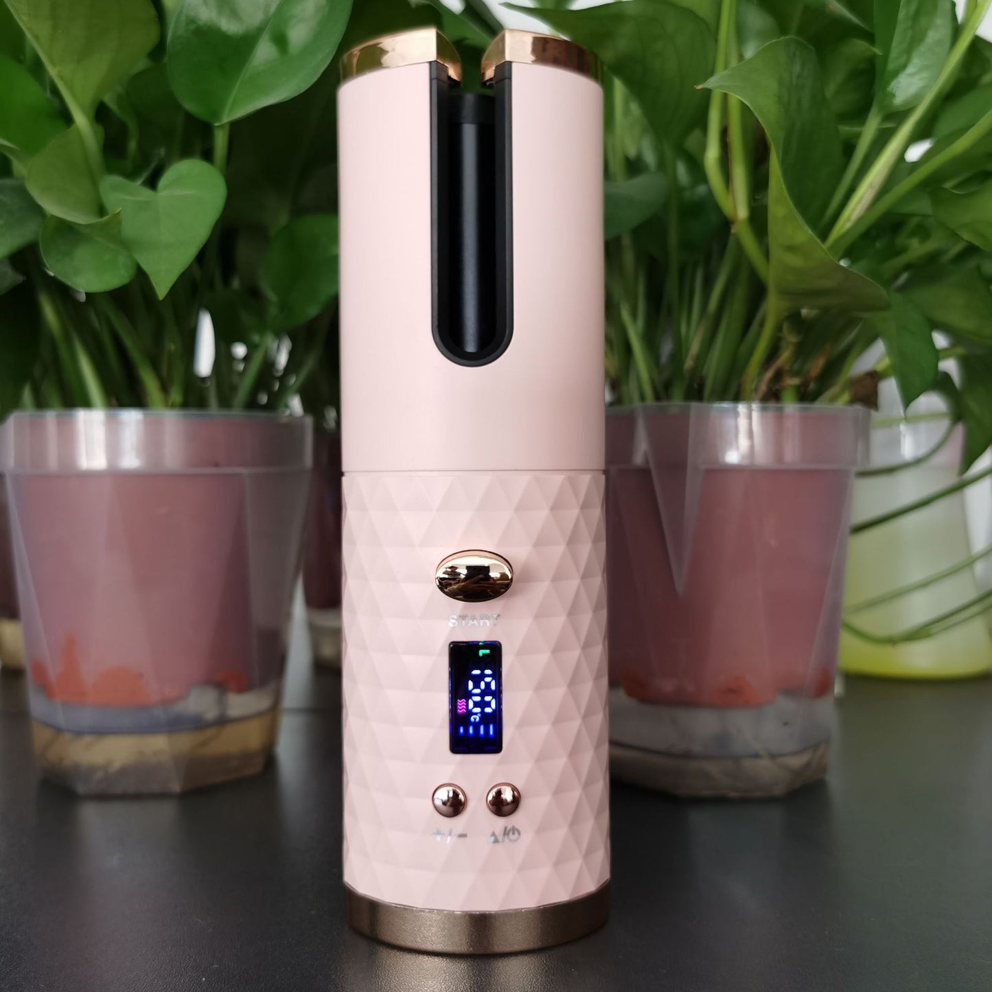 💁‍♀️ GlowStyle CurlEase Air – Cordless Automatic Hair Curler & Power Bank