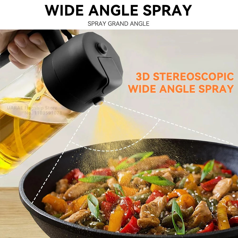 GlowSpray - 2 in 1 Oil Spray Bottle
