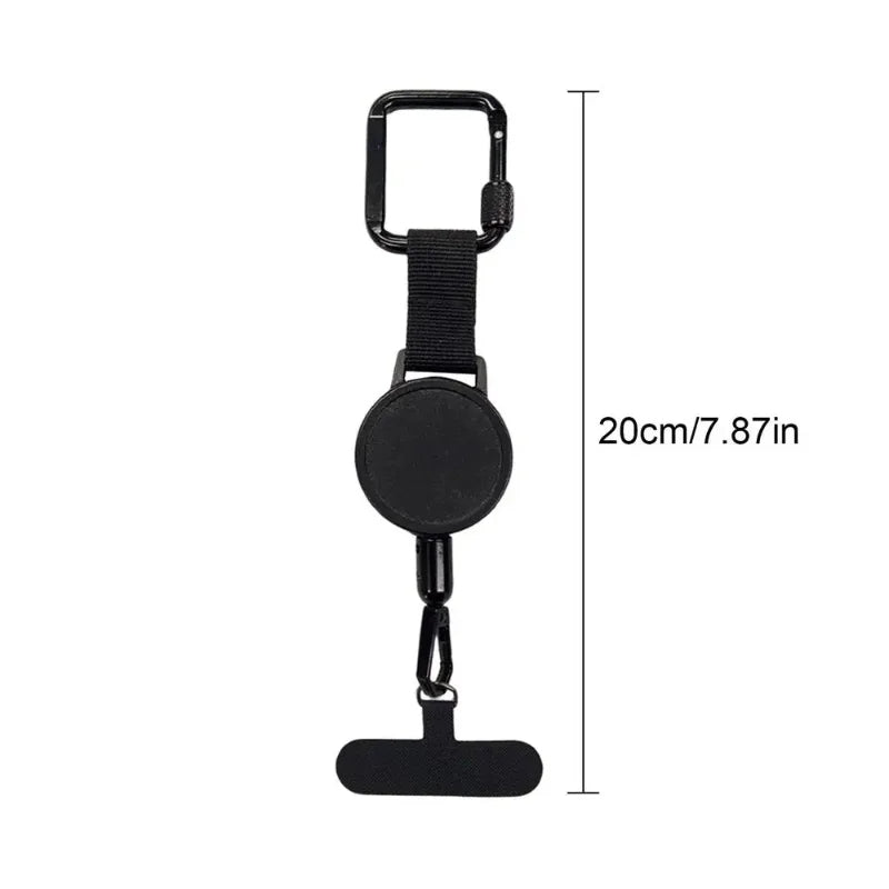📱 GlowGrip – Anti-Theft Retractable Phone Lanyard