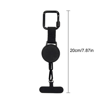 📱 GlowGrip – Anti-Theft Retractable Phone Lanyard