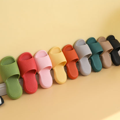 GlowStep BreezeSlides – Super Soft Open-Toe Summer Slippers