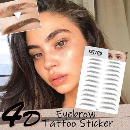 GlowBeauty InstaBrow 4D – Water-Based Hair-Like Eyebrow Stickers