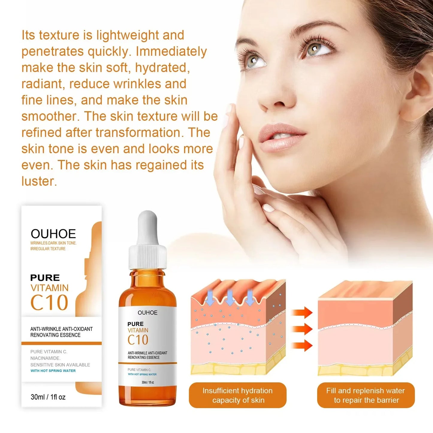 GlowC – Vitamin C Wrinkle Remover Face Serum