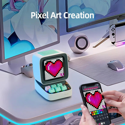 🎵GlowPixel – Retro Pixel Art Bluetooth Speaker