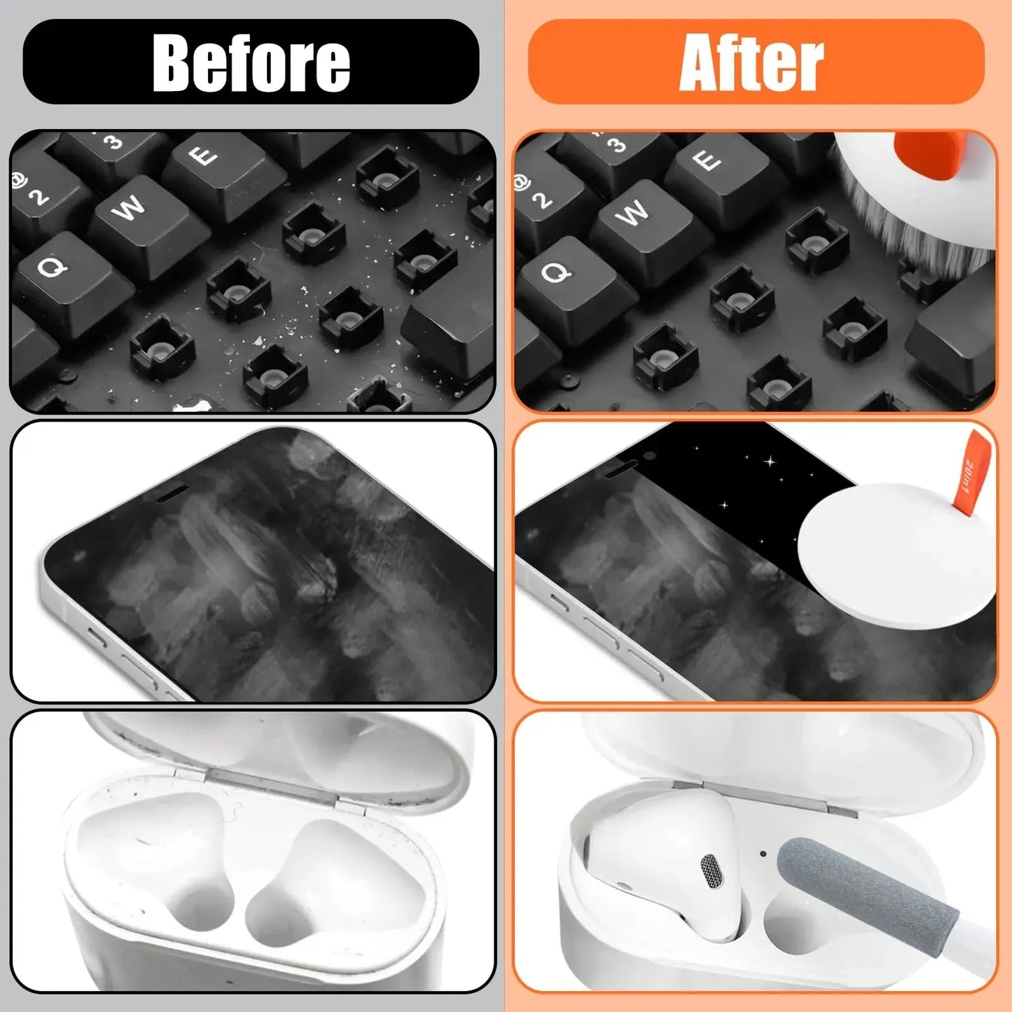 🧼 GlowTech CleanKit Pro 20X – 20-in-1 Electronics Cleaning Kit with Precision Tools
