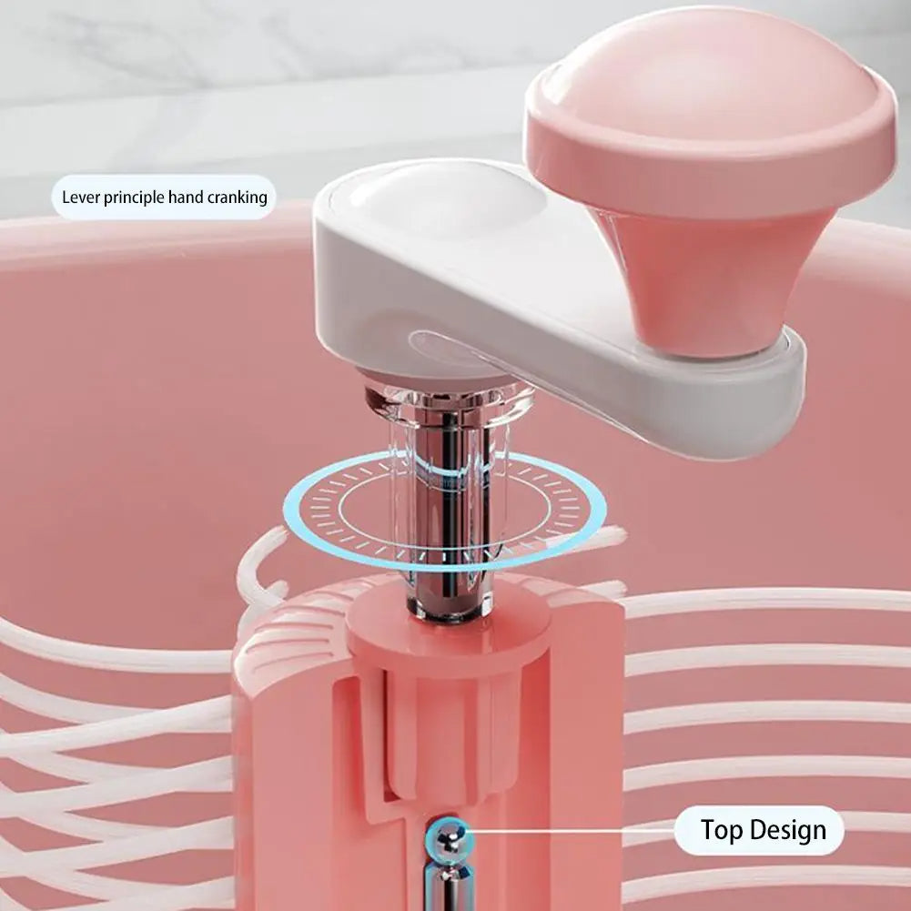 🍇 GlowKitchen SpinFresh – 720° Manual Fruit Cleaner & Serving Bowl