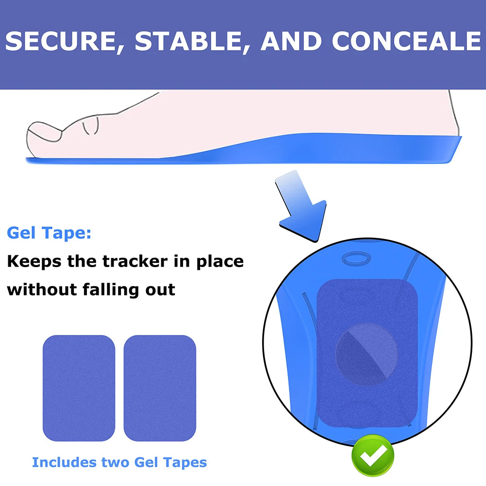 👣 GlowStep Secure – Hidden AirTag Shoe Insoles