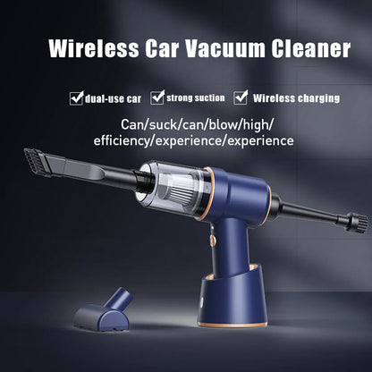 🧼 GlowClean AeroDuo 2X – 2-in-1 Cordless Handheld Vacuum & Air Duster