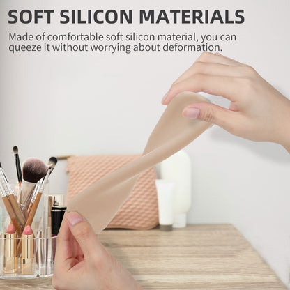 💋 GlowHold SilicaCase – Waterproof Silicone Makeup Brush Holder
