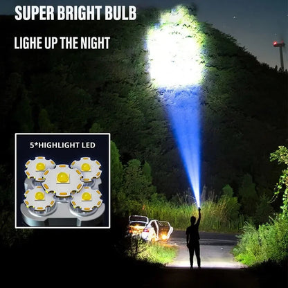 🔦 GlowBeam Max – High-Power Long-Range LED Flashlight