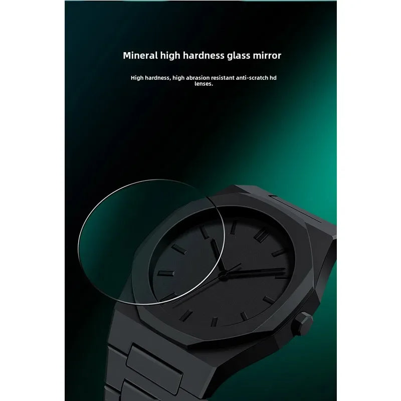 ⌚ GlowTime Arabica Classic – Minimalist Arabic Numerals Quartz Watch