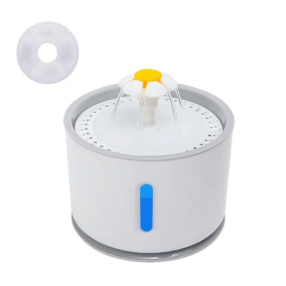 🐱 GlowPet BloomFlow – Petal-Inspired Cat Water Fountain