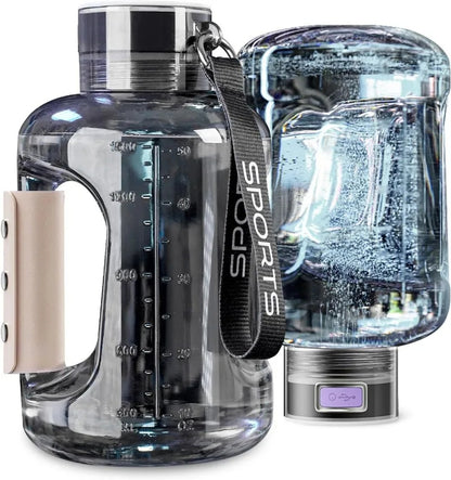 💧 GlowHydrate H2Boost Max – 1.5L Hydrogen-Rich Water Bottle with SPE/PEM Tech