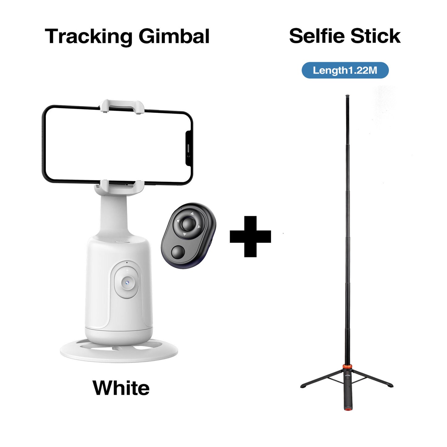 🎥 GlowTrack AutoGimbal – Smart Face Tracking Phone Stabilizer