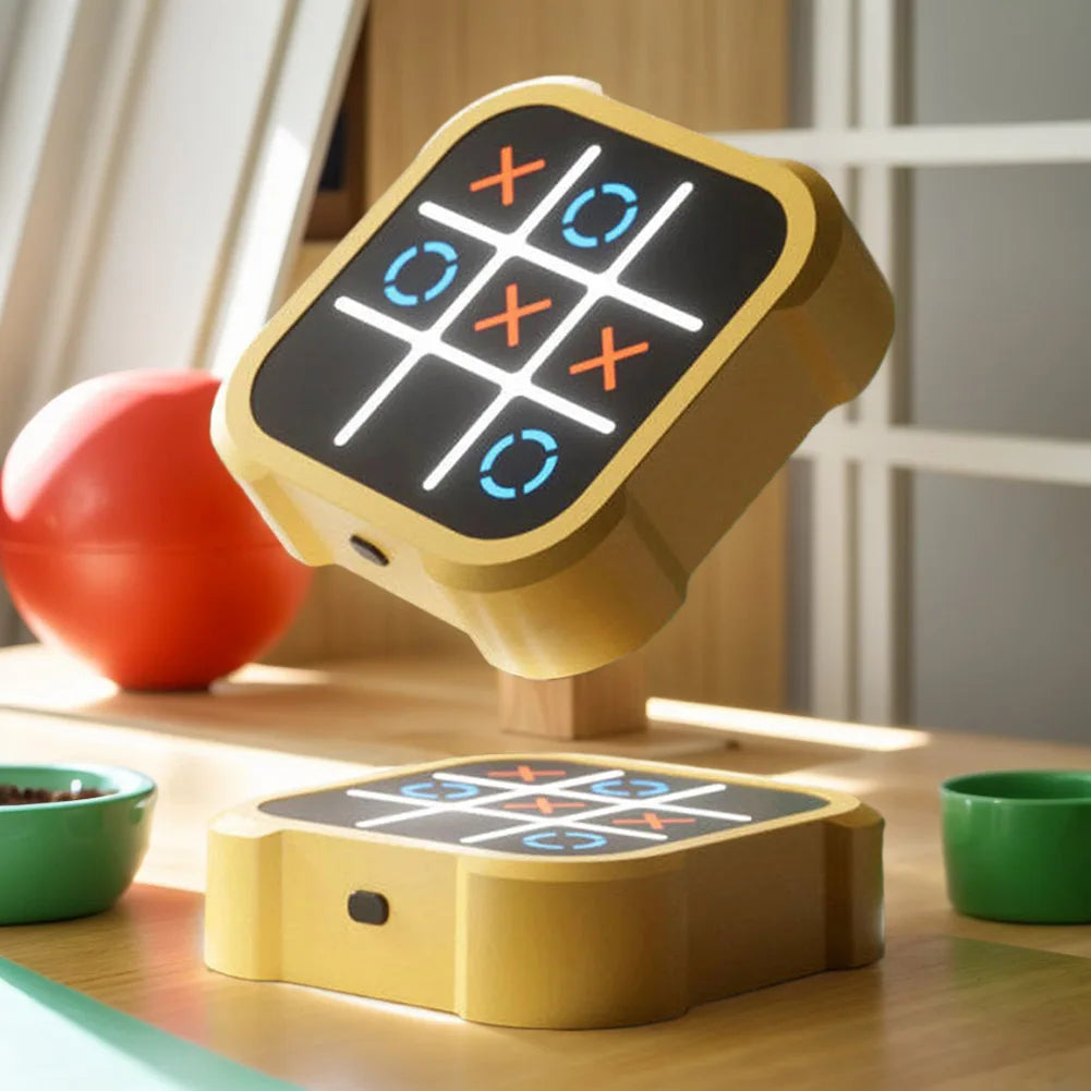 🎮 GlowPlay X-Tac Pro – Electric Tic-Tac-Toe Puzzle Game for All Ages