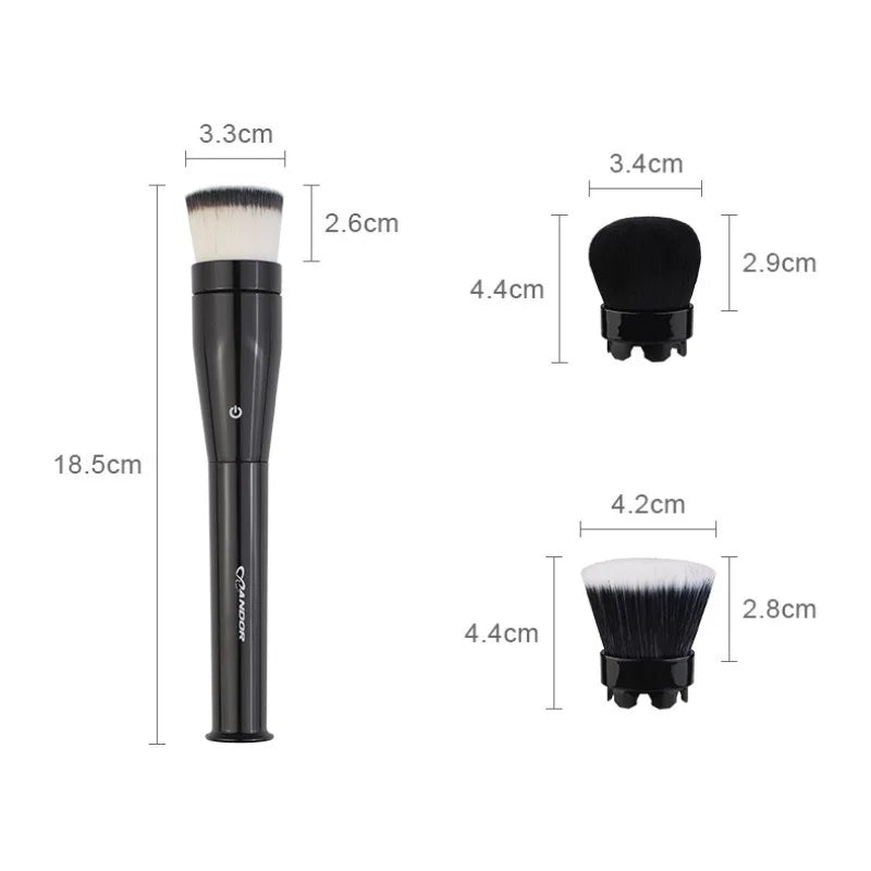💄 GlowBeauty BlendPro 3X – 3-in-1 Electric Vibration Makeup Brush