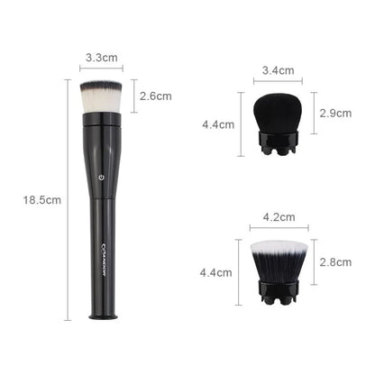 💄 GlowBeauty BlendPro 3X – 3-in-1 Electric Vibration Makeup Brush