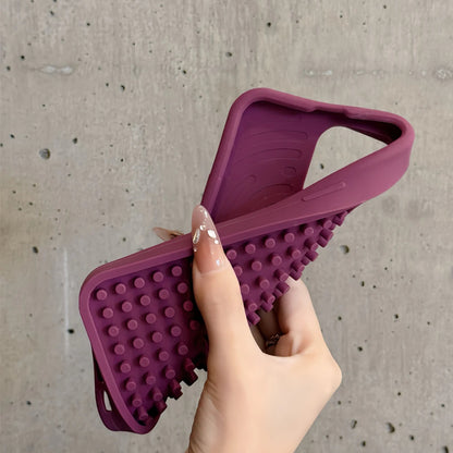 📱 GlowPlay FocusCase – Stress-Relieving Silicone Maze Phone Case for iPhone