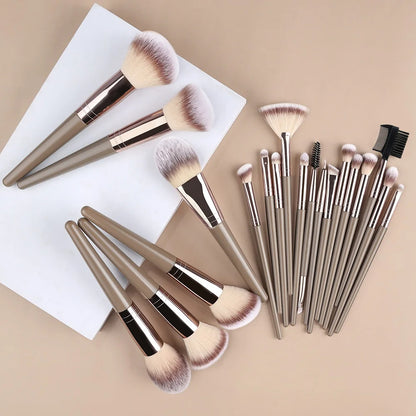 💄 GlowBlend ProKit – 3 to 20-Piece Professional Makeup Brush Set