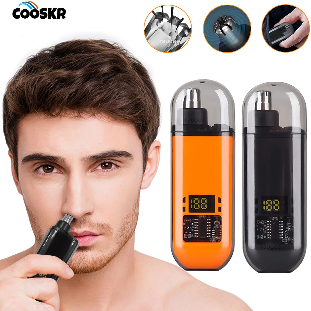 ✨ GlowTrim – Mini USB Nose & Ear Trimmer