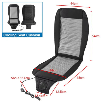 🚗 GlowBreeze SeatCooler – Ventilated Car Seat Cooling Cover