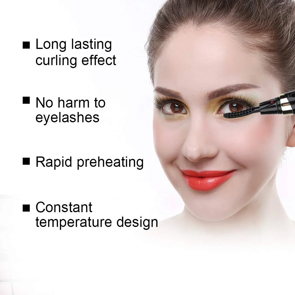 🔥 GlowCurl PrecisionHeat – Portable Heated Eyelash Curler