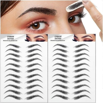 GlowBeauty InstaBrow 4D – Water-Based Hair-Like Eyebrow Stickers