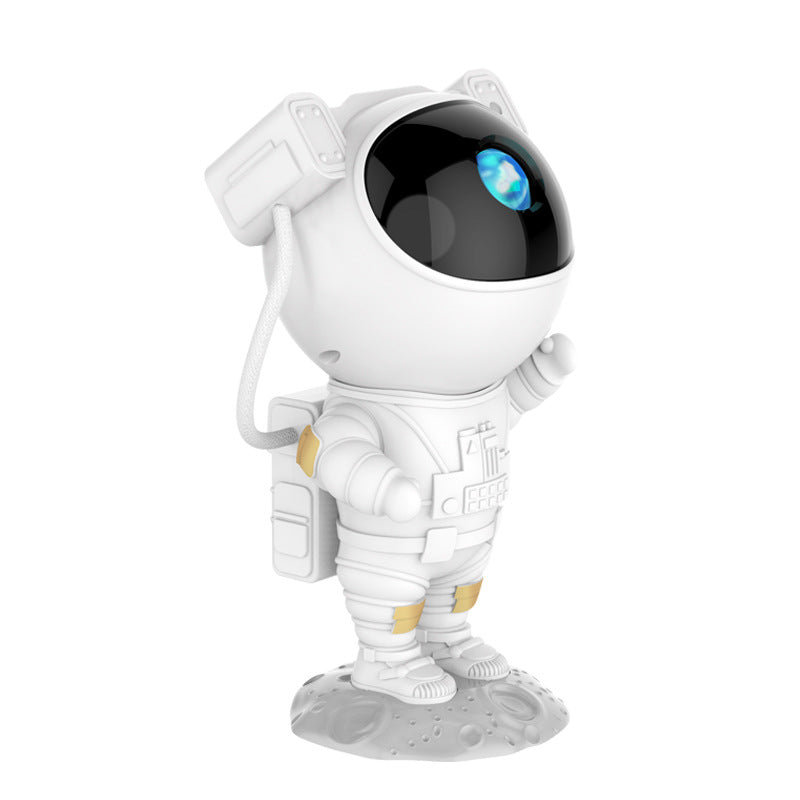 🌌 GlowHome AstroBeam – 360° Astronaut Galaxy Projector with Remote & Nebula Effects