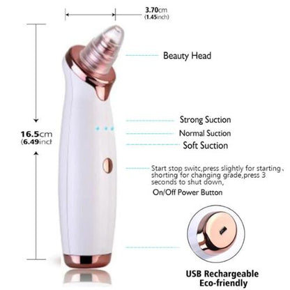 ✨ GlowSkin PoreSweep Pro – Vacuum Blackhead Remover & Deep Pore Cleaner