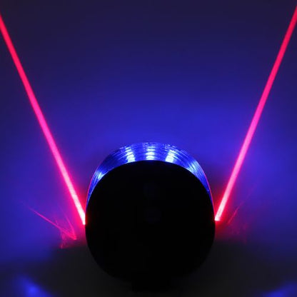 🚴 GlowRide LaserGuard – High-Visibility Laser Lane Rear Bike Light