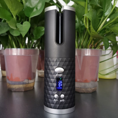 💁‍♀️ GlowStyle CurlEase Air – Cordless Automatic Hair Curler & Power Bank