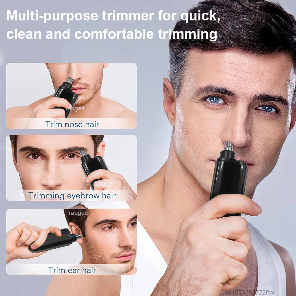 ✨ GlowTrim – Mini USB Nose & Ear Trimmer