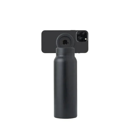 💧📱 GlowHydrate MagnetiSip –Insulated Water Bottle with 360° Magnetic Phone Mount