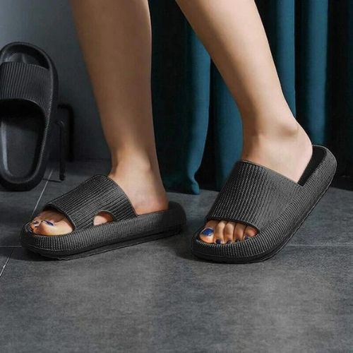 ☁️ GlowStep CloudSlides – Ultra-Soft Orthopedic Pillow Slippers