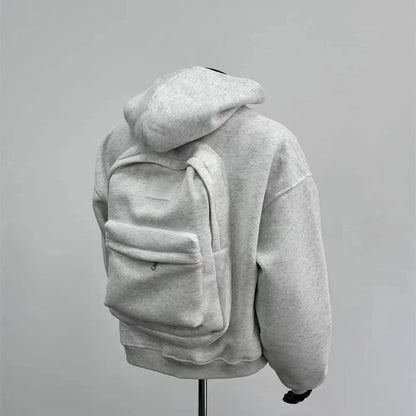 🎒 GlowPack – Hoodie with Built-in Backpack