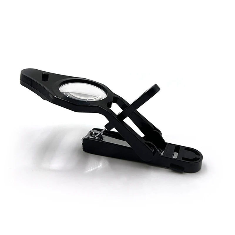 ✨ GlowCare PrecisionClip – LED Nail Clipper with Magnifying Glass