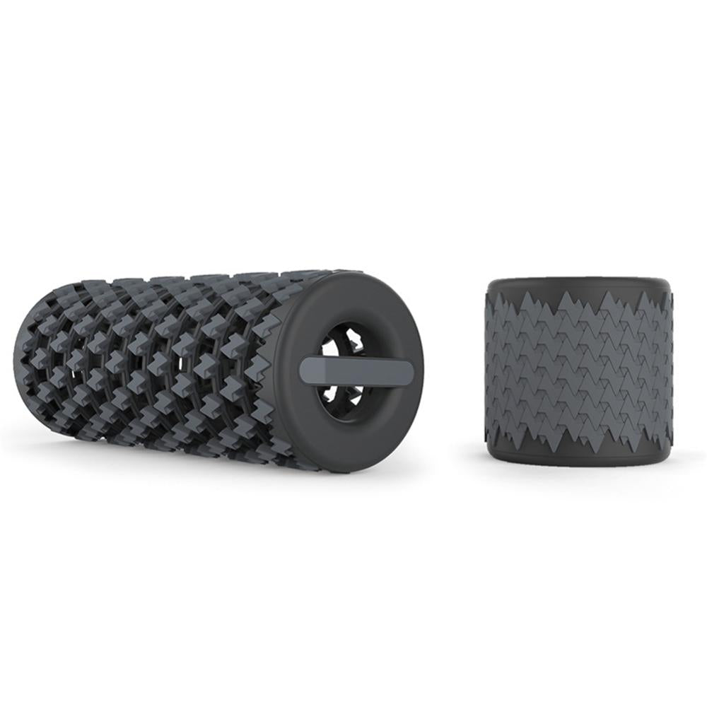🎯 GlowRoll Compact – Retractable 3D Massage Fitness Roller