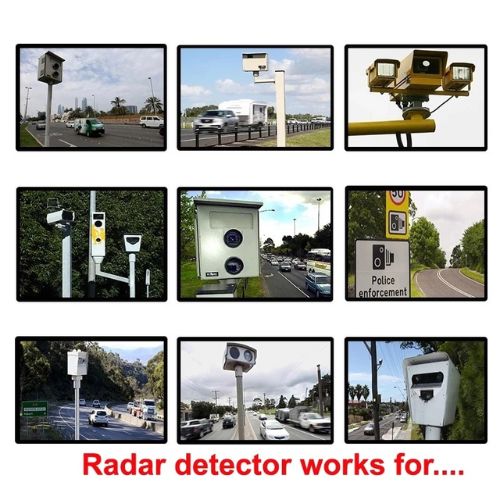 🚗 GlowDrive SpeedAlert X – Long-Range Laser Radar Detector