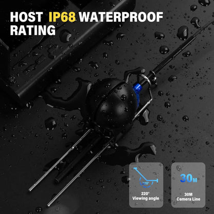 🎣 GlowScan – 4.3” Portable Fish Finder