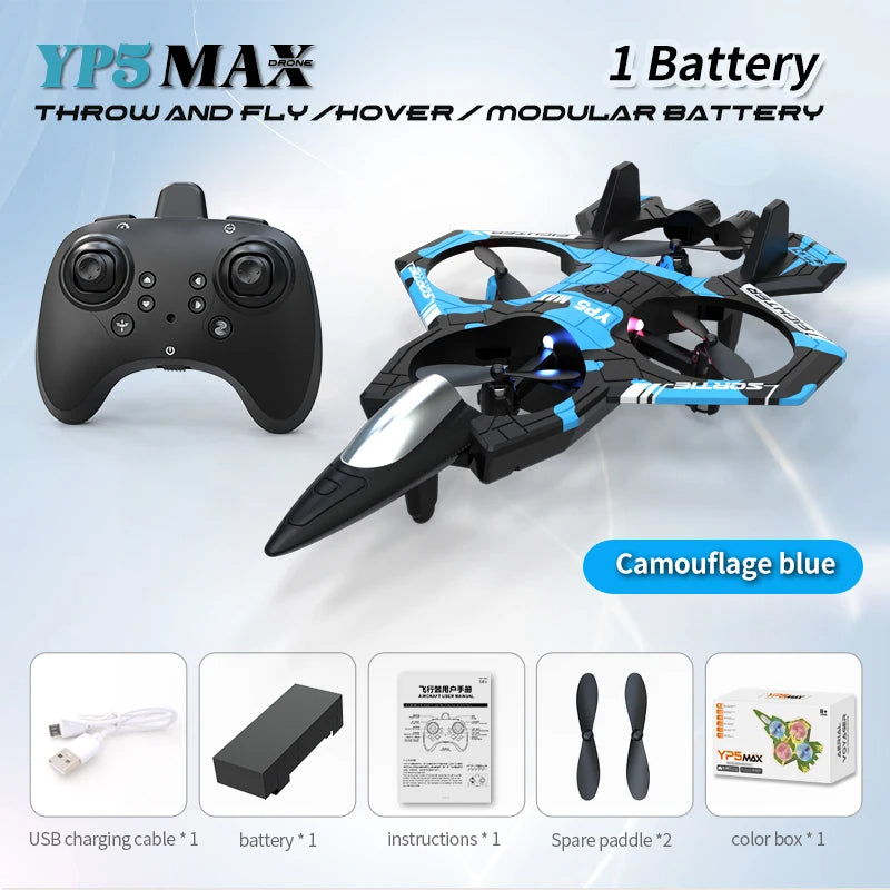 ✈️ GlowJet – Foam RC Plane for Kids