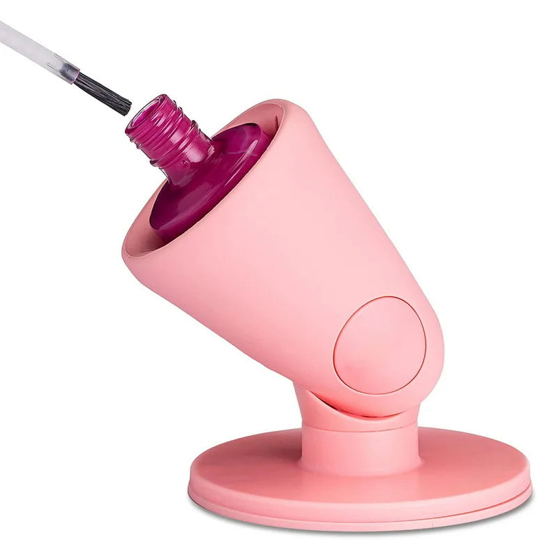 💅 GlowCare SteadyTip – Anti-Spill Silicone Nail Polish Holder