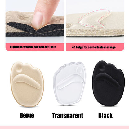 GlowStep ComfortPads – Soft Forefoot Cushion Insoles