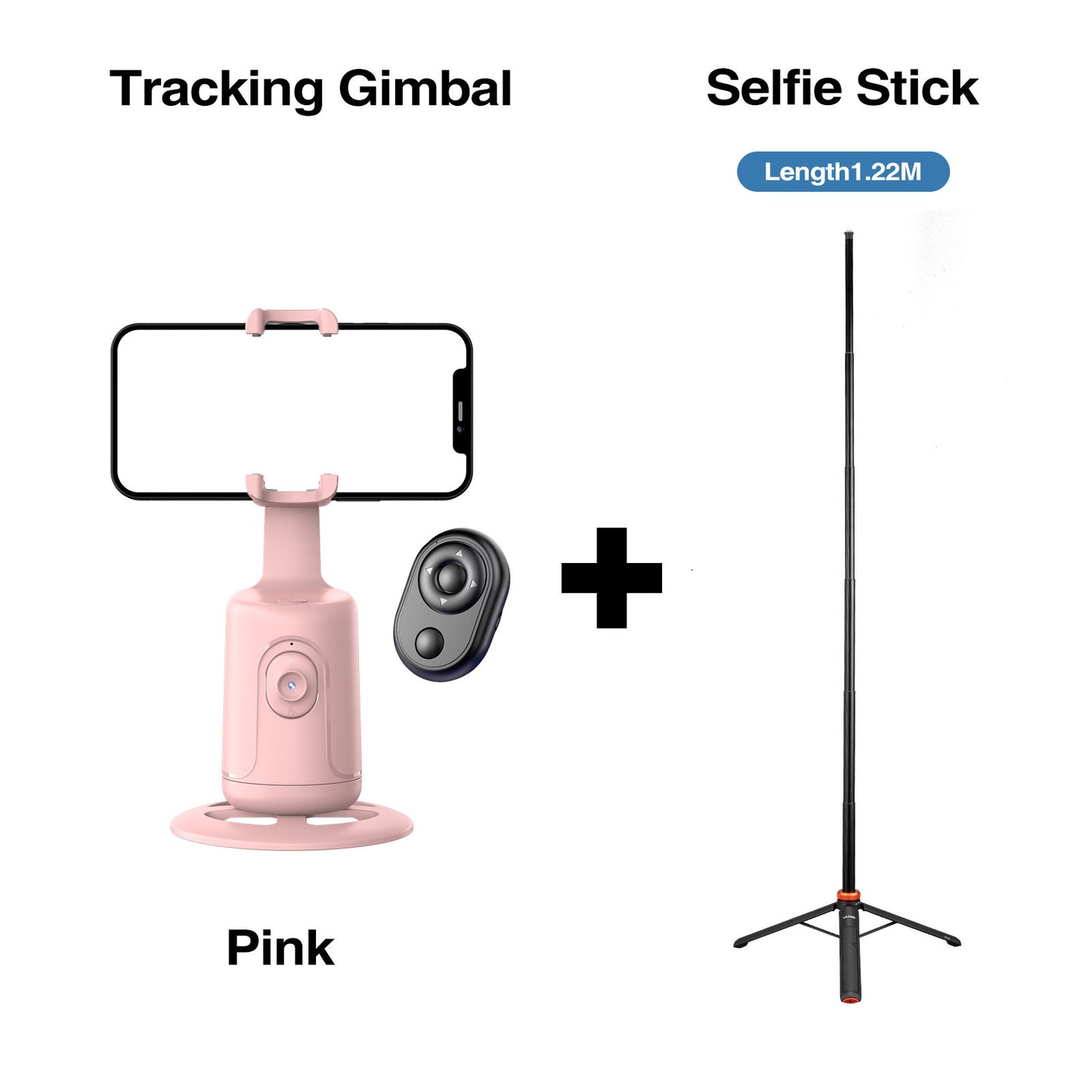 🎥 GlowTrack AutoGimbal – Smart Face Tracking Phone Stabilizer