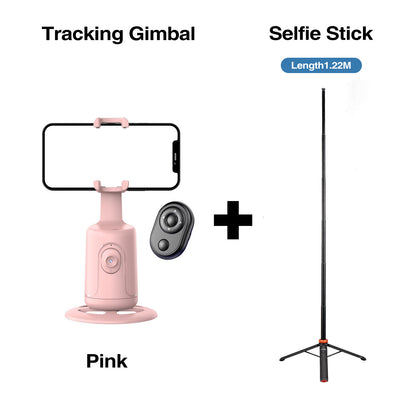 🎥 GlowTrack AutoGimbal – Smart Face Tracking Phone Stabilizer