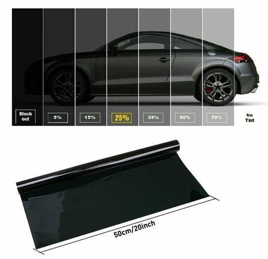 🚘 GlowDrive ShadeGuard Pro – Premium Car Window Tint Film (3M x 50CM)