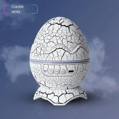🦖 GlowHome GalaxyEgg™ – Dinosaur Egg Star Projector with Bluetooth Speaker & White Noise
